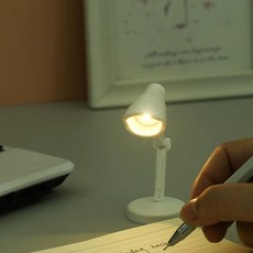 미니 롱소켓 건전지 스탠드 무드등, 화이트, 2개 화이트, 2개