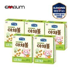 [일동후디스]아이얌 야채볼 60g 5개