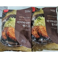 삼립 바삭바삭한빵가루 1kg 2봉(돈가스.튀김요리용), 2개