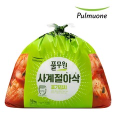 [G][풀무원] 생산직송 사계절 아삭 포기김치 (10kg), 1개