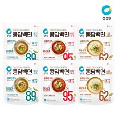 청정원 콩담백면 혼합 2인분 6팩 1세트 코스트코, 6개