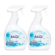 페브리즈 섬유탈취제 다우니 실내건조 프레시클린향 본품, 920ml, 2개