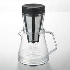 아케보노 커피 서버 스트롱 2웨이 드리퍼 세트 블랙, 1개, 750ml