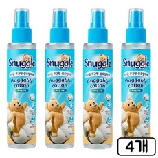 유니레버 스너글 허거블 코튼 150ml 4개 섬유탈취제