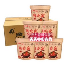 [천천중국식품] 하이츠쟈쏸라펀 컵면, 6개