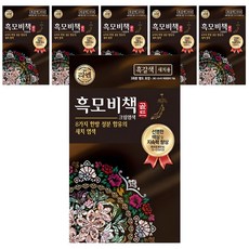 리엔 흑모비책 새치염색용 골드 일반염모제, 흑갈색, 6개 흑갈색, 6개