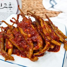 [국산]삭힌 고추김치 / 양념고추 장아찌, 400g, 1개