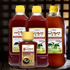 매실락원 매실원액3병900ml 3병+ 매실원액1병150ml, 없음, 상세설명 참조