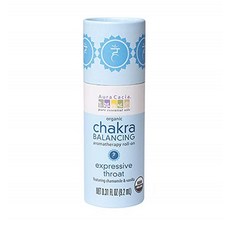 Aura Cacia Expressive Chakra Roll-On 아우라카시아 익스프레시브 차크라 롤온 0.31oz(9.2ml) 아로마오일, 1개