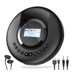 CD Bluetooth5.2 CD FM CD ARAFUNA 2000mAh A-B 7 EQ 플레이어 대응 휴대용 플레이어(REC) - mboard플레이어