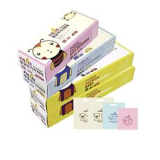 피그비 향균아기지퍼백 SS + SM + SL 2p, 2세트