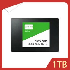 2.5 인치 1TB SSD 뜨거운 휴대용 SataIII 500GB 드라이브 하드 디스크 노트북 마이크로 컴퓨터 데스크탑, [05] Green 1TB, 1개