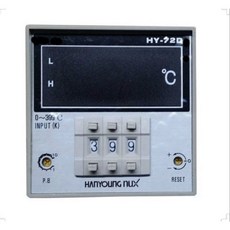  한영넉스 디지털 온도컨트롤러 HY-72-KMNRA04(HY-72D-PKMNR08 대체품) CA타입 399도 릴레이출력, 1개 