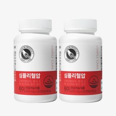 심플리혈압 코엔자임Q10 혈행 혈중 오메가3 홍국 콜레스테롤, 60정, 2개