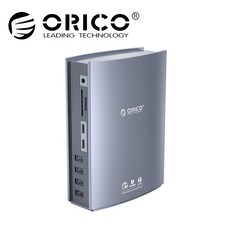 [ORICO] 오리코 TB3-S3 (USB허브/도킹/15포트/멀티포트) [그레이] ▶ [유전원/C타입] ◀