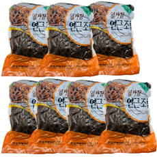 일가집 연근조림 1kg 밑반찬, 7개