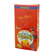 (롯데) 키스틱 치즈 600g (60gx10개) (1박스-8통), 1박스