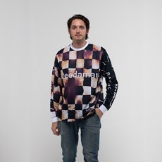 그리다만 모토져지 Rust Checker Board 긴팔져지 레이싱저지 모토크로스 자전거져지 사이클링 저지 라이딩복 다운힐 산악져지 남녀공용