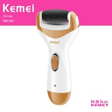 Kemei 내구성 전기 톱질 풋 파일 풋 케어 도구 페디큐어 머신 그라인딩 필 스킨 롤러 캘러스 리무버 파일 풋 힐