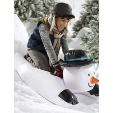 눈사람튜브썰매