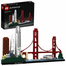 레고 아키텍처 21043 샌프란시스코 빌딩 키트, 단일옵션
