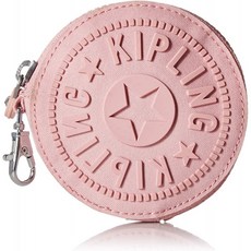 키플링 마거리트 동전 지갑 다용도 파우치 지퍼 클로저 STRAWBERRY PINK TONAL
