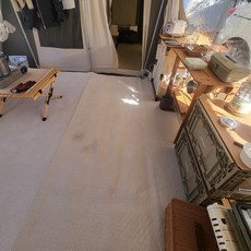 더이든 (전실용) 이도공감 이도쉘터600 호환 캠핑카페트 텐트러그 수납가방포함, 1-모던블랙