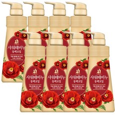 무궁화 동백오일 샤워 때비누 바디워시, 500ml, 8개