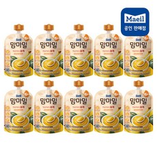 매일유업 맘마밀 안심이유식 퓨레 바나나와 단호박(100g) x 10팩 (6개월부터~)