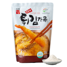 우리밀 무농약 튀김가루 1kg 국내산 바삭 노릇한 튀김요리 농협생산, 1개