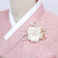 혼주한복브로치