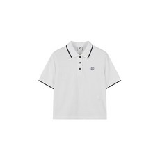 [폴햄] 여성 피케 카라 크롭 반팔티(PHE2TT2910A)