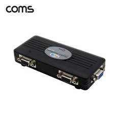 (COMS) 모니터 VGA 영상분배기(1:2)/LC076/모니터분배 Coms-C21VD, 단일상품