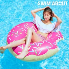 로즈멜란지도넛수영튜브