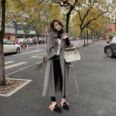 J88 트렌치코트 핸드메이드 롱코트 카라 4컬러
