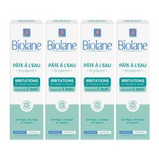 비올란 아기 기저귀 크림 75ml 4개 피부 붉은기 완화 Biolane Eryderm Water Paste