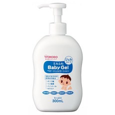 Wakodo 미르뽀송 베이비젤 로션 펌프형 300ml, 1개, 1ml