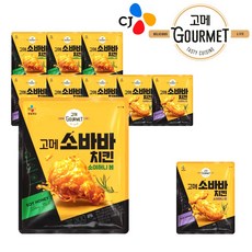 CJ 고메소바바 치킨 소이허니 윙 300g 2팩 + 봉 300g 2팩, 소바바 치킨 소이허니 윙 300g 3팩