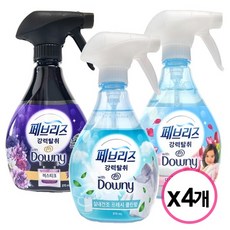 페브리즈 섬유탈취제 용기 370ml 4개 택1, 색상:다우니에이프릴향 4개
