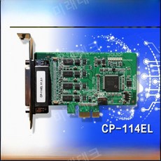 MOXA CP-114EL 4포트 RS232 422 485 PCIE 다중 직렬 카드, 1개