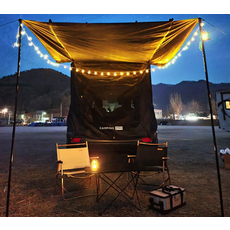 도킹 차박 텐트 코나 베뉴 i30 넥쏘 투산 산타페 베라크루즈 맥스 팰리세이드, (M/블랙), 1개