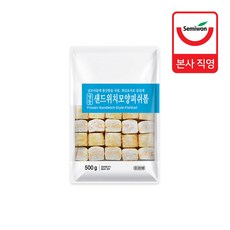 [세미원푸드] 샌드위치모양 피쉬볼(어묵) 500g x 2팩, 2개