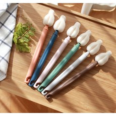 100% 하이비 몽글이 롱 젖꼭지솔 5P세트 젖병 젖꼭지 세척 솔+먼지보호캡 3P, 상세설명 참조, 몽글이 롱 미니솔 5p+먼지보호캡 3p/라이트그레이