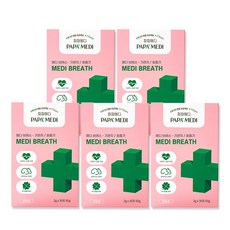  파파메디 메디브레스 애견 강아지 기관지 영양제 30p, 5개 