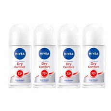 니베아 데오 롤온 드라이 컴포트, 4개, 50ml