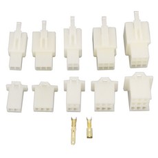 Hengliang Store 5 Sets/kits 2/3/4/6/9 Pin DJ7021A~단자 전기 와이어 커넥터 ABS 자동차 커넥터가 있는 DJ7091A-2.8, 1개