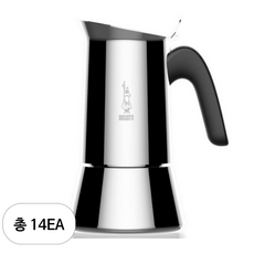 비알레띠 뉴 비너스 스테인레스 모카포트 10컵, 혼합색상, 14개