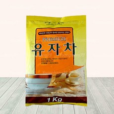 대호 유자차 1kg x 3개/자판기 유자분말 에이드, 3개, 1개입