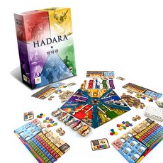 하다라 보드게임 HADARA 제국을 운영하라 경제 전략 보드게임 문명 계획