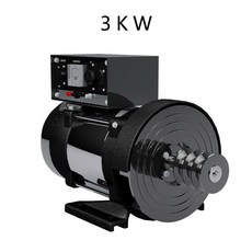 3kw 세트 에어컨 가솔린 220V 단일 발전기 KW 단상 디젤 구리 소형 가정용 냉장고, 1개
